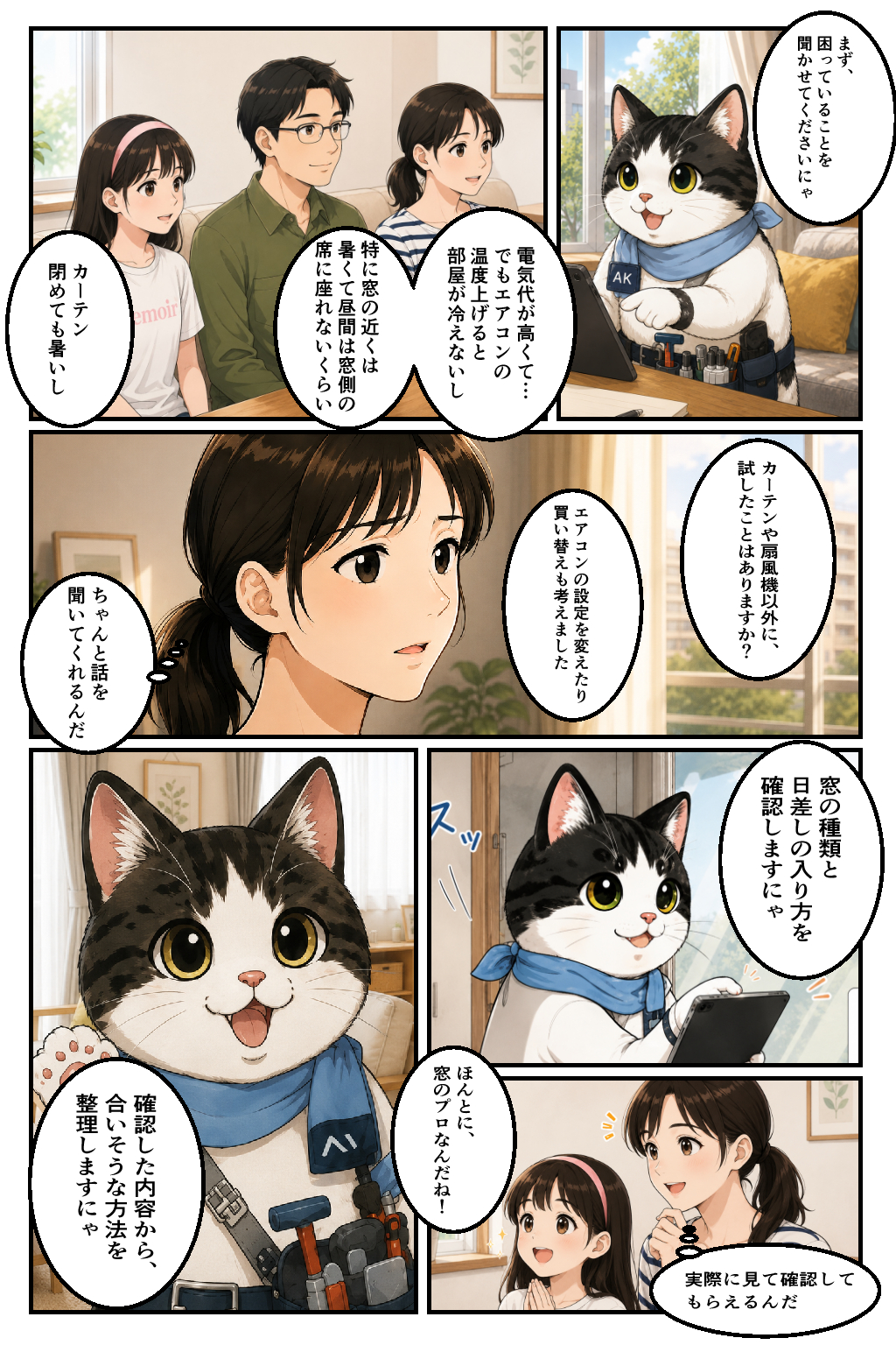 漫画3ページ目。