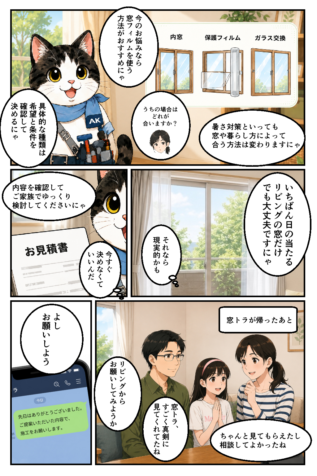 漫画4ページ目。