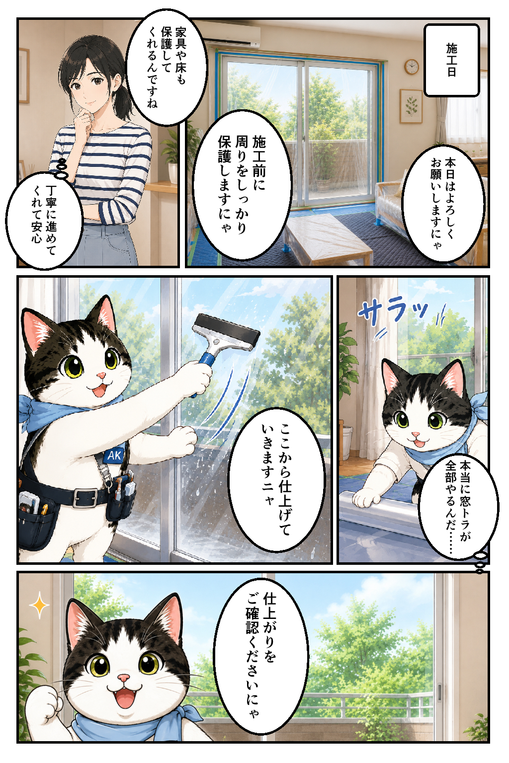 漫画5ページ目。