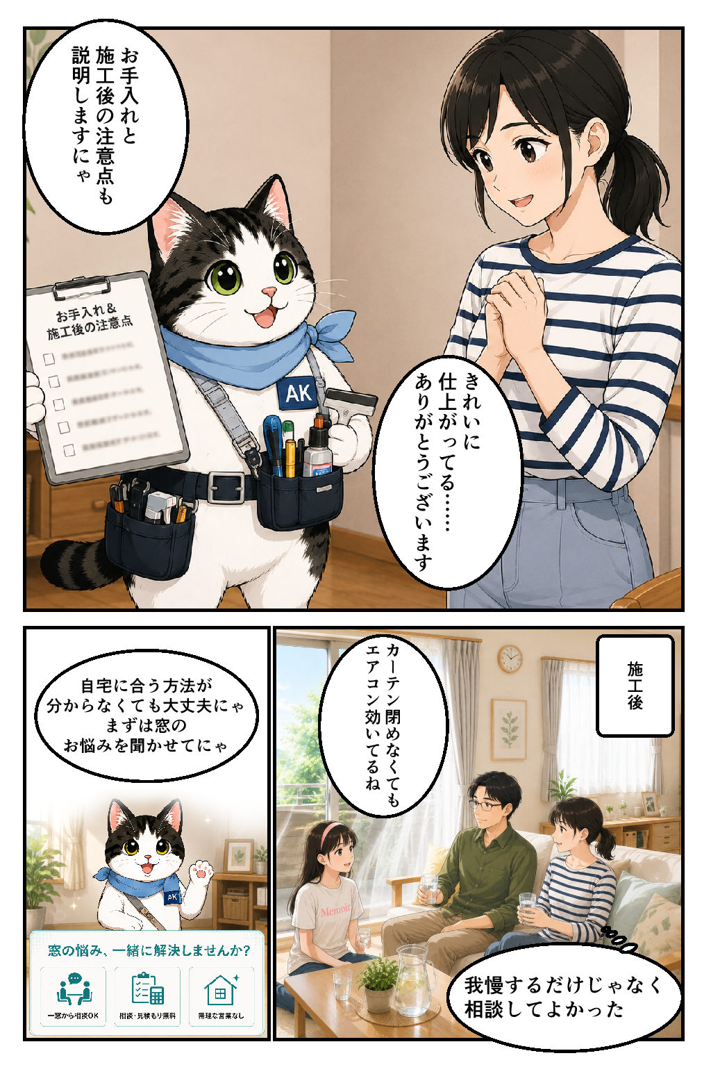 漫画6ページ目。